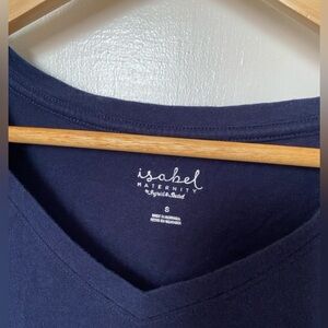 Navy Blue Isabel Maternity for Target Tshirt Sz S